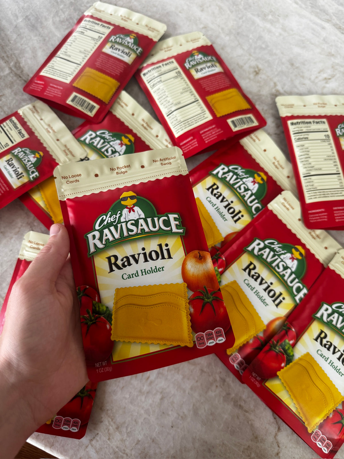 Ravioli Card holder